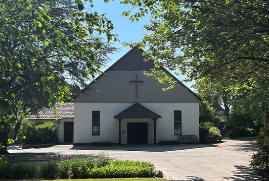 Parkartig angelegter Sudbrackfriedhof in Bielefeld-Schildesche